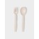 Lunch-Boxing Plastic Dolyana "Flamingo", 22 × 16 × 7.5 cm, 2 compartments, fork, spoon, color mix