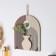 Hooks decorative wood "abstraction. Rainbow. Flower" 1.5x19.5x23.5 cm