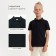 T -shirt Children's Polo Minaku: Basic Line Color Black, Height 152