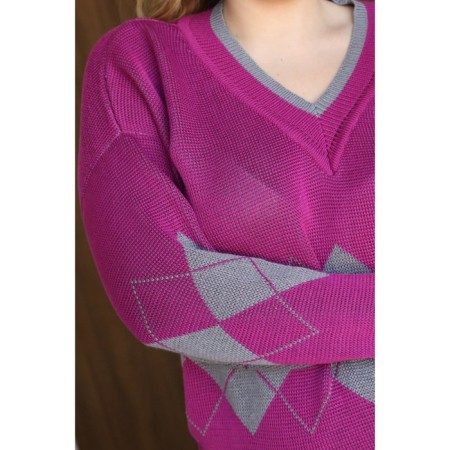 Пуловер женский, размер 60-3