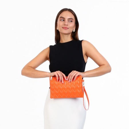 Lightning bag bag, orange color-1