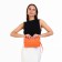 Lightning bag bag, orange color