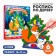 New Year's set for creativity. Wood painting "New Year! Christmas tree "
