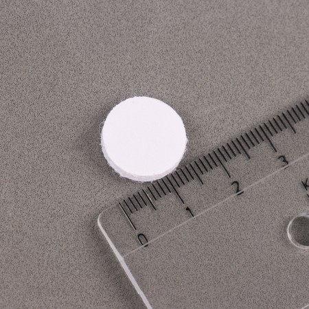 Velcro adhesive basis "Circle", set 55 pcs., Size 1 pc: 1.5 cm-1
