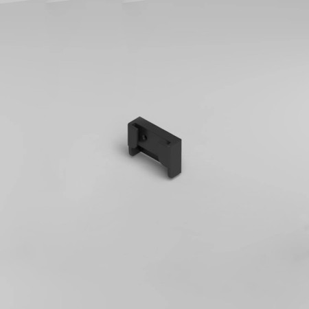TR5519-BK Top for the Belty Base tracking track with the ability to bend the belt ip20 black plastic-1