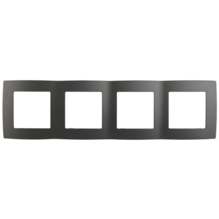 The frame for the circuit breaker for 4 posts, era12, graphite