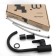 MILARDO POLI POLBLJ0M05 kitchen mixer, pouring 199 mm, black matte