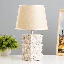 E14 40w ilin table lamp Beige 20x20x33 cm Risalux