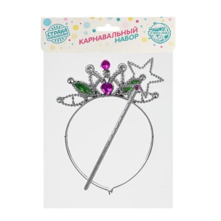 Carnival set "Fairies", 2 items: rod, rim-1