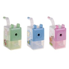 Mechanical sharpener with container 
