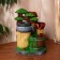 Fountain "Barrels on the stump" 20x14x27 cm (with backlight, without ball)