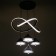 Lamp 1636/5 LED 130W 3000-6000K Black 41x45x114 cm Bayerlux