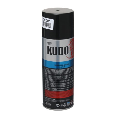 Emal for Kudo discs black, 520 ml, aerosol KU-5203-1