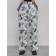 Semi -combinezone ski insulated female winter, size 50, white color