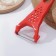 Bilateral “Scrub” vegetable cleaning, 18 cm, red color
