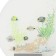 Sconces "fish" LED 6W 4000k white 24x6x24 cm