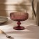 Glass Glass SL Home "Modern", 300 ml, 12 × 10 cm, pink color