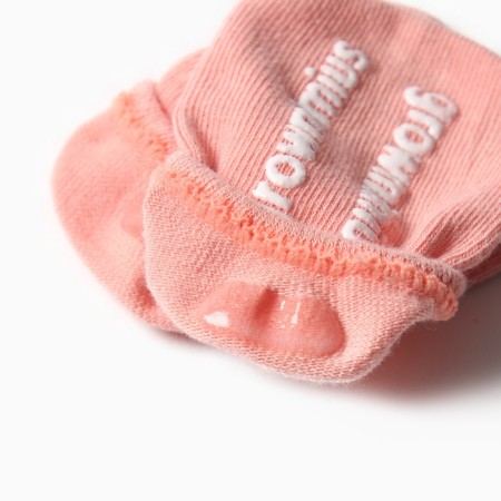 Children's socks with stoppers Minaku, central zero, river 11 cm-3