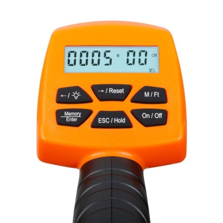 RGK Q64 775366 road wheel, D 32 cm, step 0.1 m, telescopic handle, LCD display-4