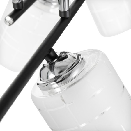 Chandelier 2770/4 E27 40W black-chromium 60x28 cm Bayerlux-3