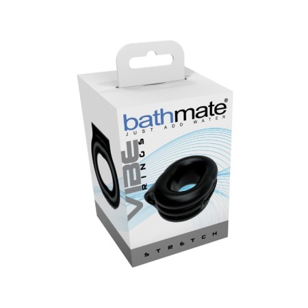 Vibrocolor on the penis Bathmate Stretch, black color, d = 5 cm-2
