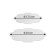 Silicone caps 4food elastic for Ø 17 and 23 cm, 2 pcs