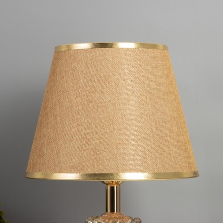 Table lamp "Arhat" 1x40W E27+backlight LED 5W gold 25x25x39.5cm-2