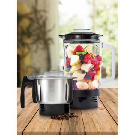 Pioneer SB146 blender with a coffee grinder, 800 watts, 1.5/0.5 l, 2 speeds, gray-8