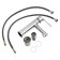 Zein Z3695 sink mixer, spout 10 cm high, ABS plastic, chrome