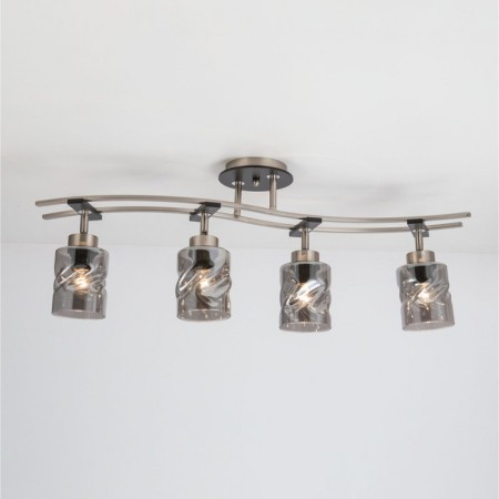 Citilux “Merida” CL142145, 81x14.5 cm, 4x75W, E27, gray color gray-4