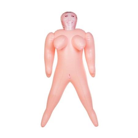 Infutal doll Toyfa Dolls-X ISabella, bbw, 2 holes, blonde, 160 cm-1