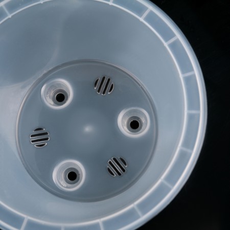Pot for flowers with an insert "Orion", 3.5 l, the color is transparent-3