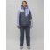 Ski suit, size 60, purple color