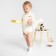 Bodi-water-lane children's minku, Ivory color, height 62-68 cm