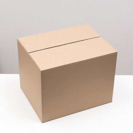 Folding brown box 45 x 35 x 35 cm-1