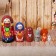 Nesting doll "Kolobok" 7 in 1, mix