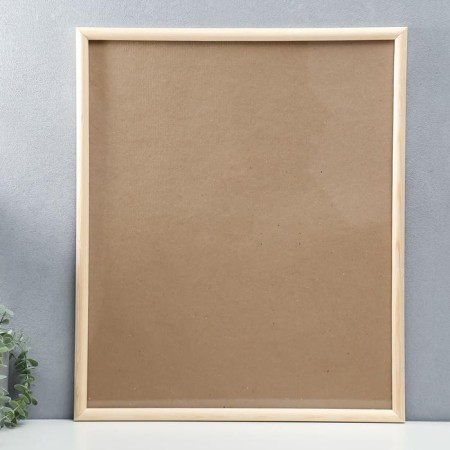 Photo frame 50x60 cm white tree No. 5