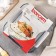 A set of square forms of heat -resistant baking glass Borcam, 2 items: 2 l, 3.5 liters