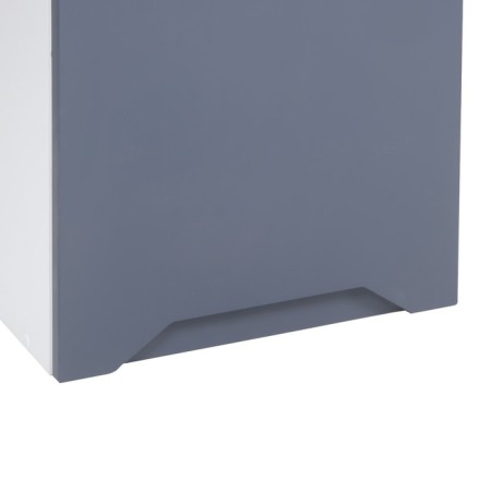 Hinged cabinet 400 Helga, 400x300x720, White/Marengo software MDF-3