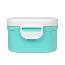Container for storing baby food, with a spoon, 350 ml., Mix color