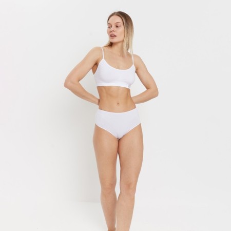 Panties female slips, white color, size 44 (m)