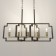 Chandelier 2739/5 E14 40W black and gold 29.5x7.8x25-97 cm Bayerlux
