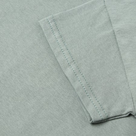 Baby T -shirt with a lowered shoulder, olive color, height 116 cm-2