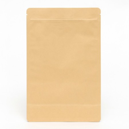 Zip-Lock package Craft with a flat bottom of 16 x 26 cm-1
