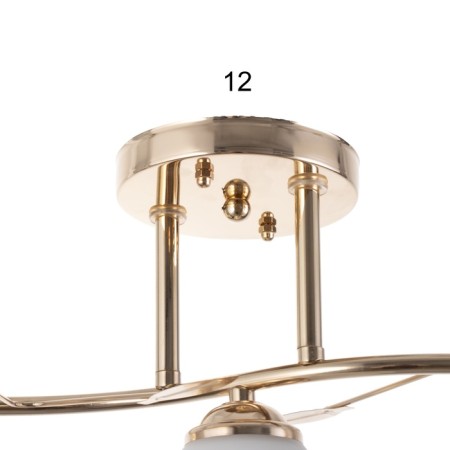 Akvil chandelier 3he27 40W gold 58x26 cm-7