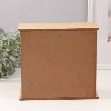 Casket wood 4 boxes 23.4x10x21 cm-4