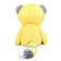 Soft toy "Ayka", yellow color, 25 cm
