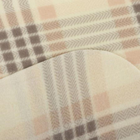 Ardenza Basic 130x170cm plaid, beige, fleece, 160g/m, PE 100%-2