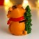 Piglite Polystone "Tiger with a cart" mix 10.5x7x8 cm