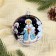 New Year's ball "Lubava" 8.5 cm mix